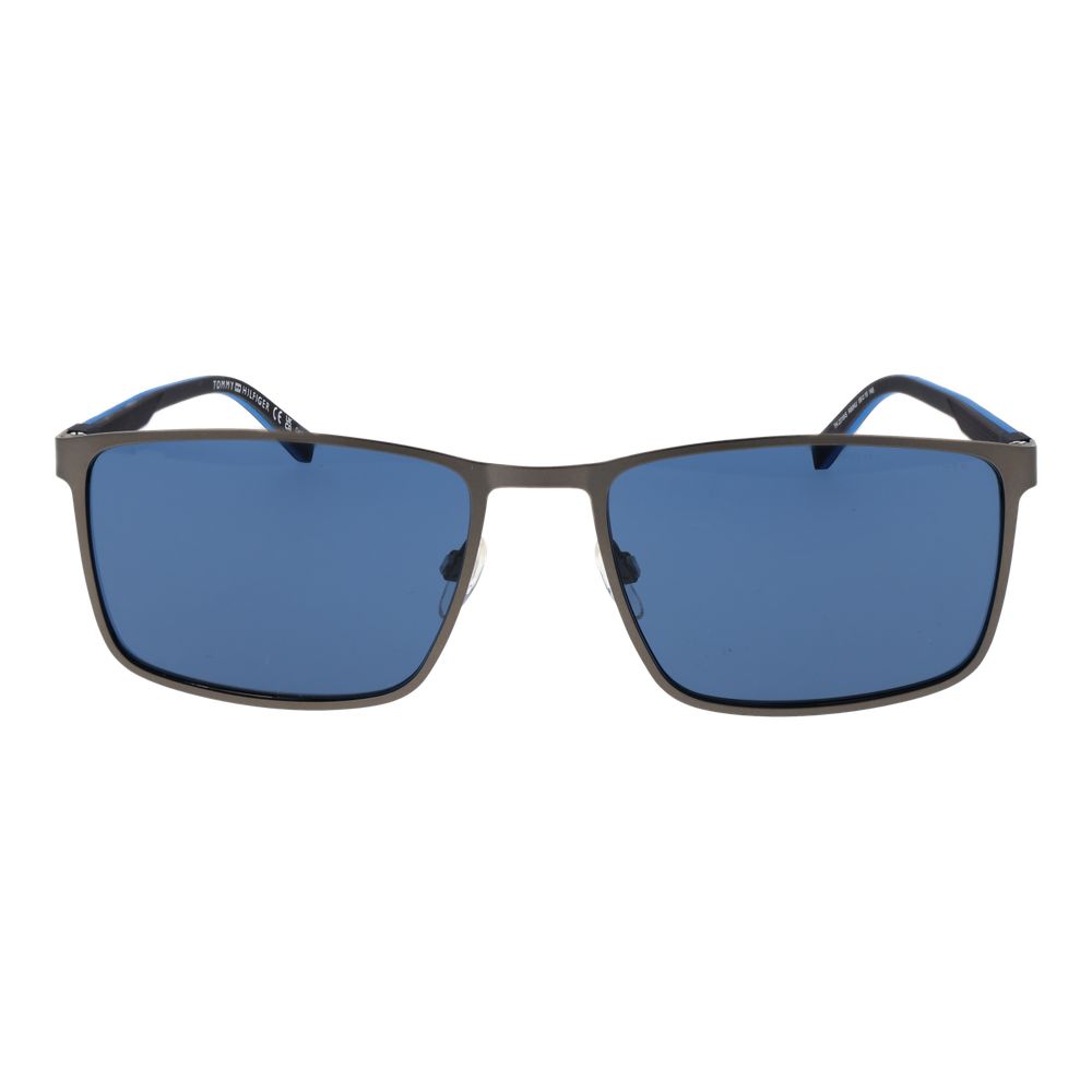 Tommy Hilfiger Gray Metal Sunglasses - Image 2