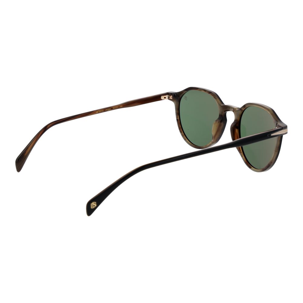 David Beckham Black Acetate Sunglasses - Image 3