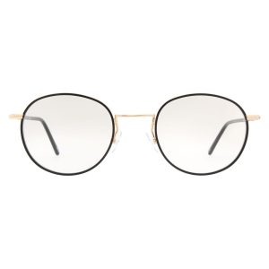 Andy Wolf Black Metal Glasses (Frames)