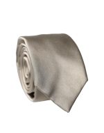 Dolce & Gabbana White Tattoo Floral Silk Adjustable Men Tied Necktie Tie