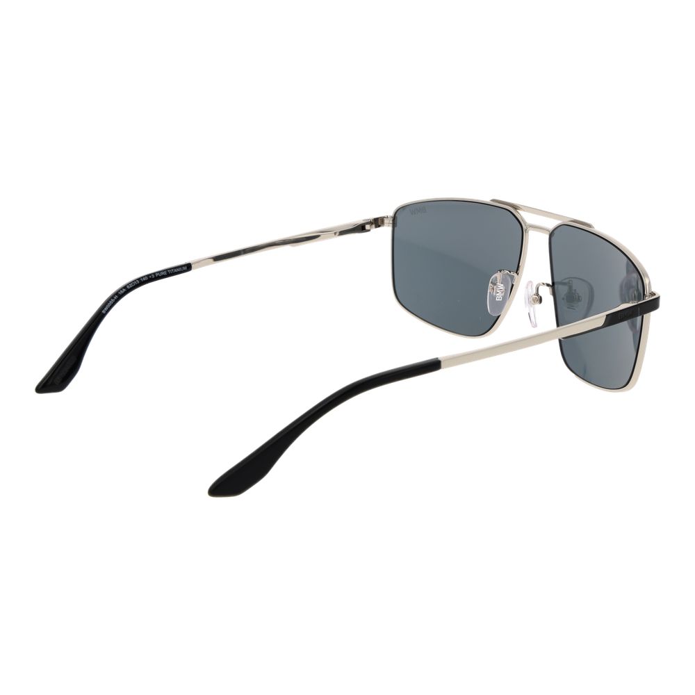 BMW Silver Titanium Sunglasses - Image 3