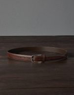 Brunello Cucinelli Brown Leather Regular Belt