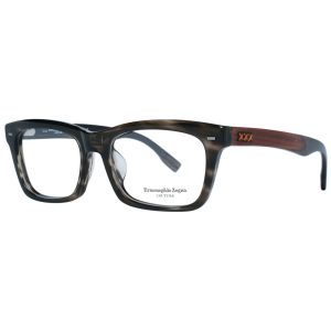 Ermenegildo Zegna Gray Acetate, Wood & Horn Glasses (Frames)