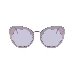 Salvatore Ferragamo Purple Metal Sunglasses