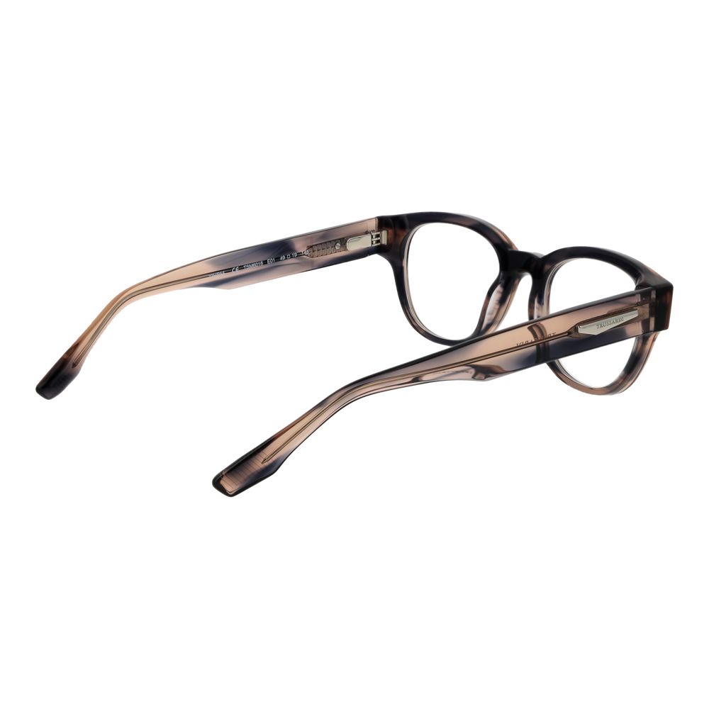 Trussardi Gray Acetate Glasses (Frames) - Image 3