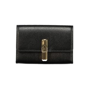Furla Nero Leather Women Wallet