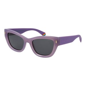 Polaroid Purple Plastic Sunglasses