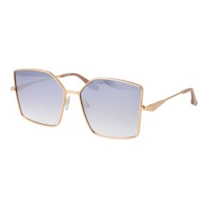 Trussardi Gold Metal Sunglasses