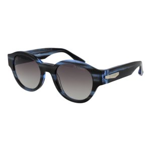 Trussardi Black Acetate Sunglasses