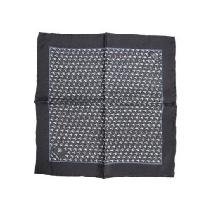 Dolce & Gabbana Black Silk Scarf