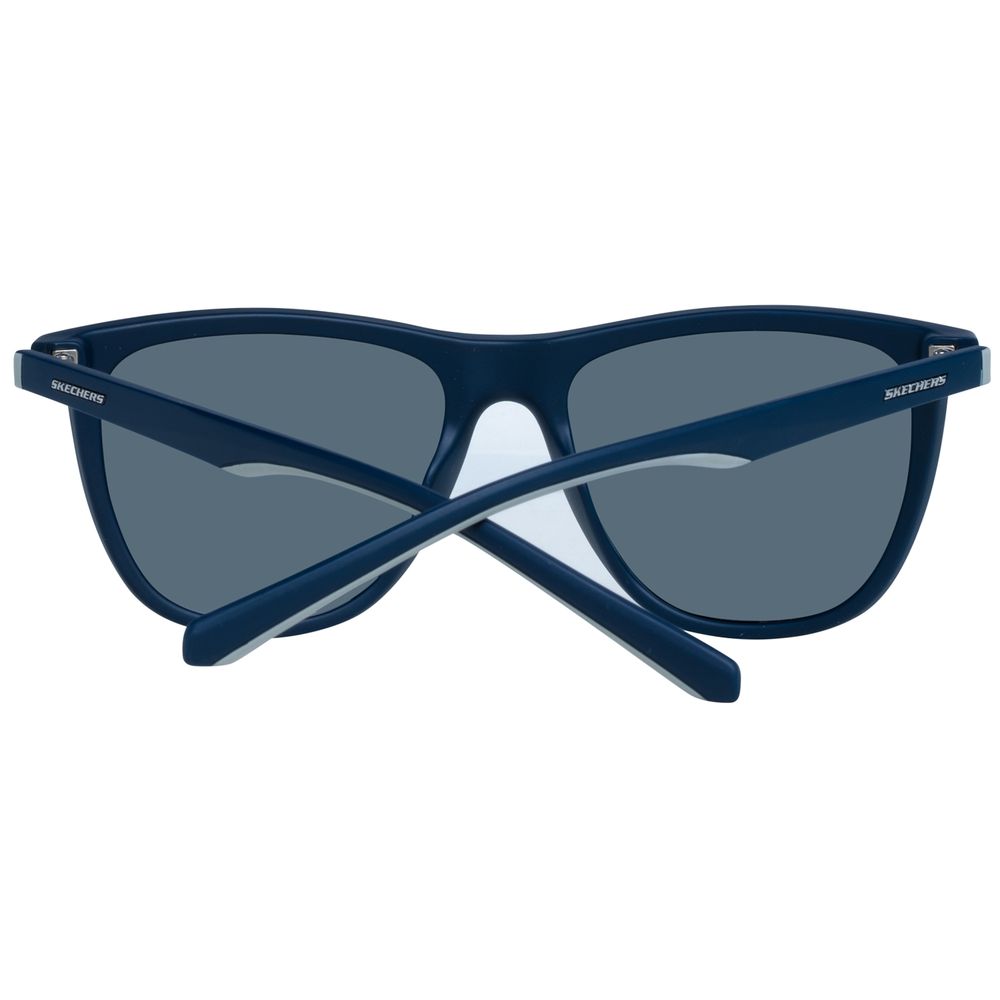SKECHERS Blue Plastic Sunglasses - Image 3