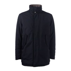 Dolce & Gabbana Black Polyester Coat