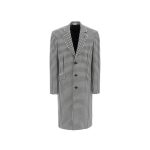 Alexander McQueen Black Wool Coat