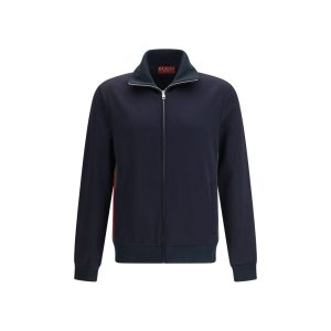 Gucci Blue Polyester Shell Jacket
