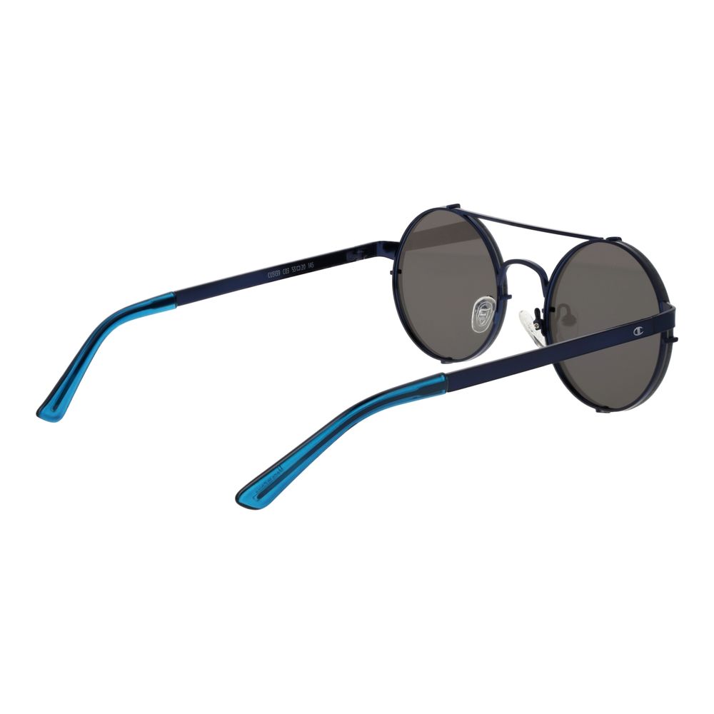 Champion Brown Metal Sunglasses - Image 3
