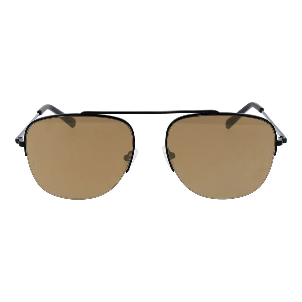 Champion Brown Metal Sunglasses - Image 2