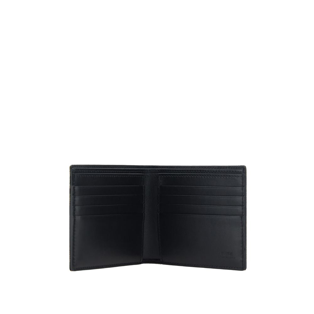 Fendi Brown Calf Leather Bos Taurus Wallet - Image 3