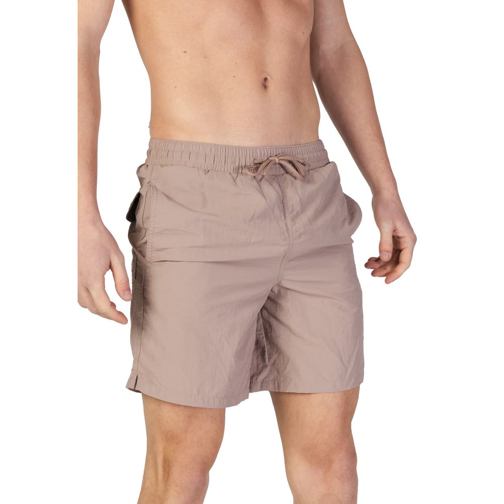Lyle & Scott Beige Nylon Swim Shorts - Image 3