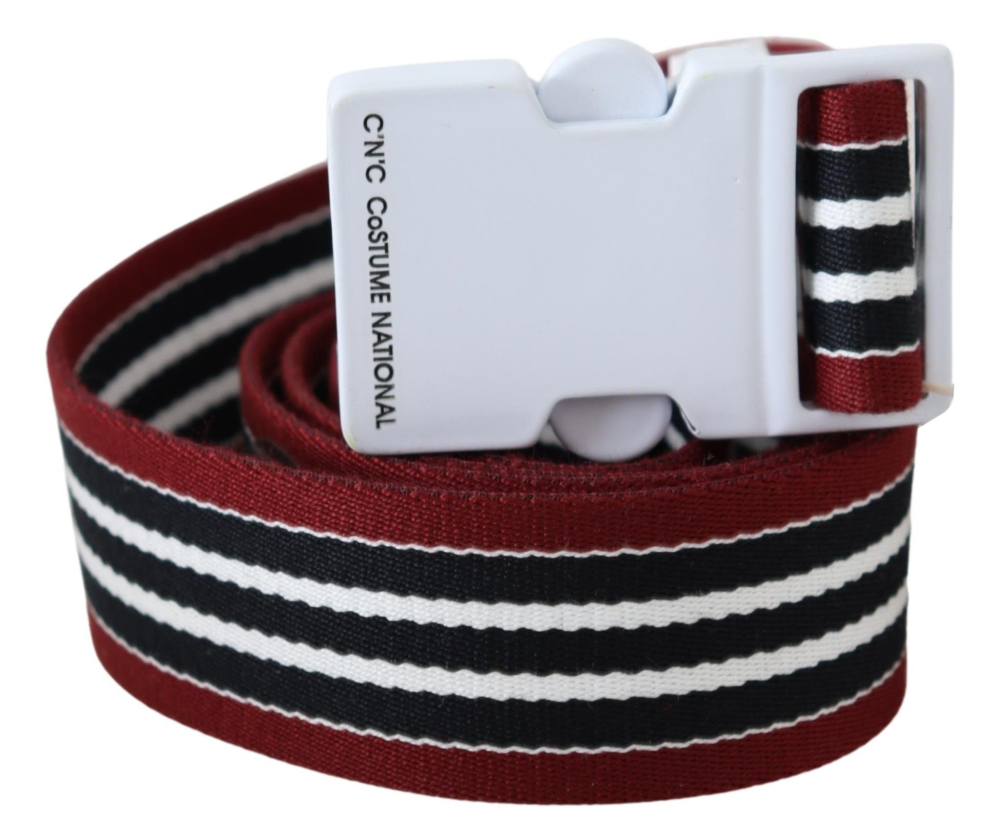 Costume National Black Cotton And Canvas Regular Belt - Image 2
