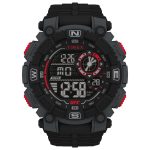 Timex Black Rubber Sport Watch
