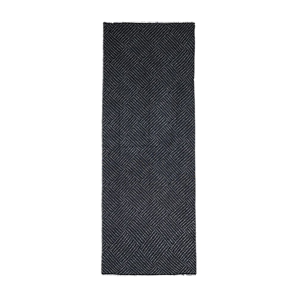 Armani Exchange Blue Viscose Scarf - Image 3