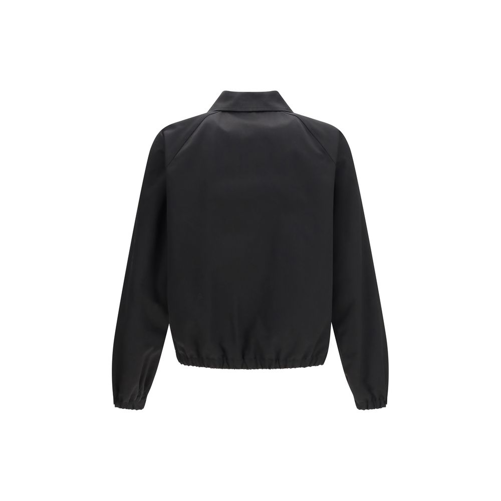Valentino Black Cotton Bomber - Image 2