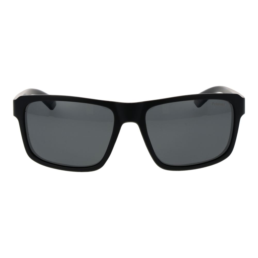 Polaroid Black Plastic Sunglasses - Image 2