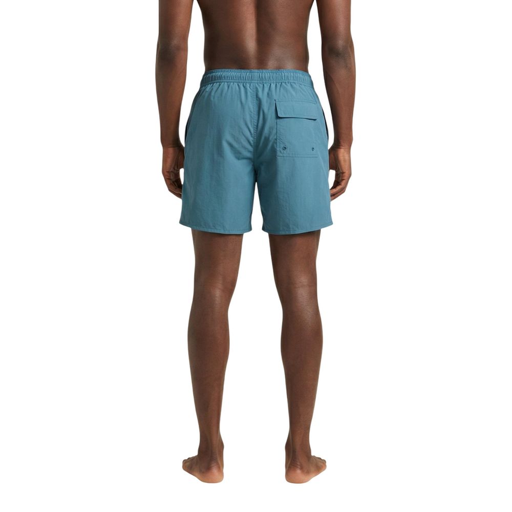 Lyle & Scott Blue Polyamide Swim Shorts - Image 4