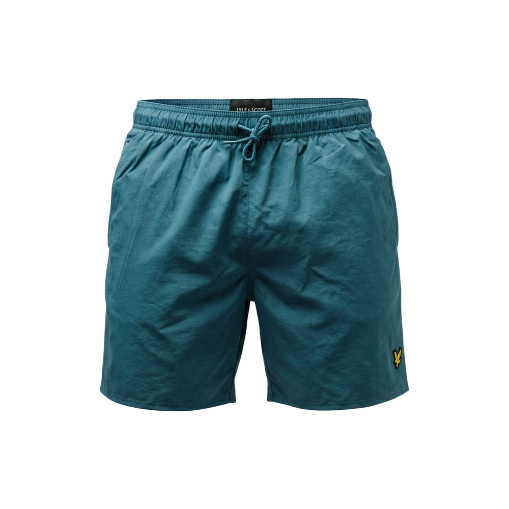 Lyle & Scott Blue Polyamide Swim Shorts - Image 5