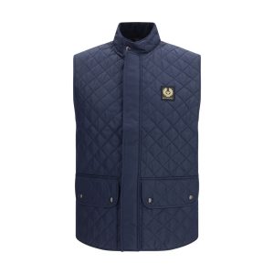 Belstaff Blue Polyester Shell Jacket