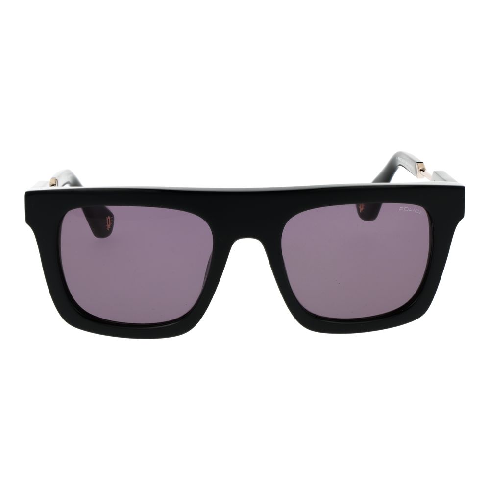 Police Black Cellulose Acetate Sunglasses - Image 2