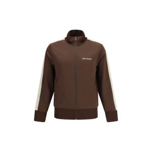 Palm Angels Brown Polyester Shell Jacket