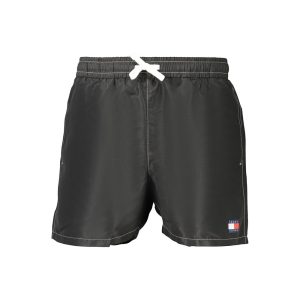 Tommy Hilfiger Black Polyester Men's Swimwear