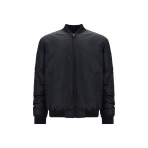 Moschino Black Polyamide Bomber