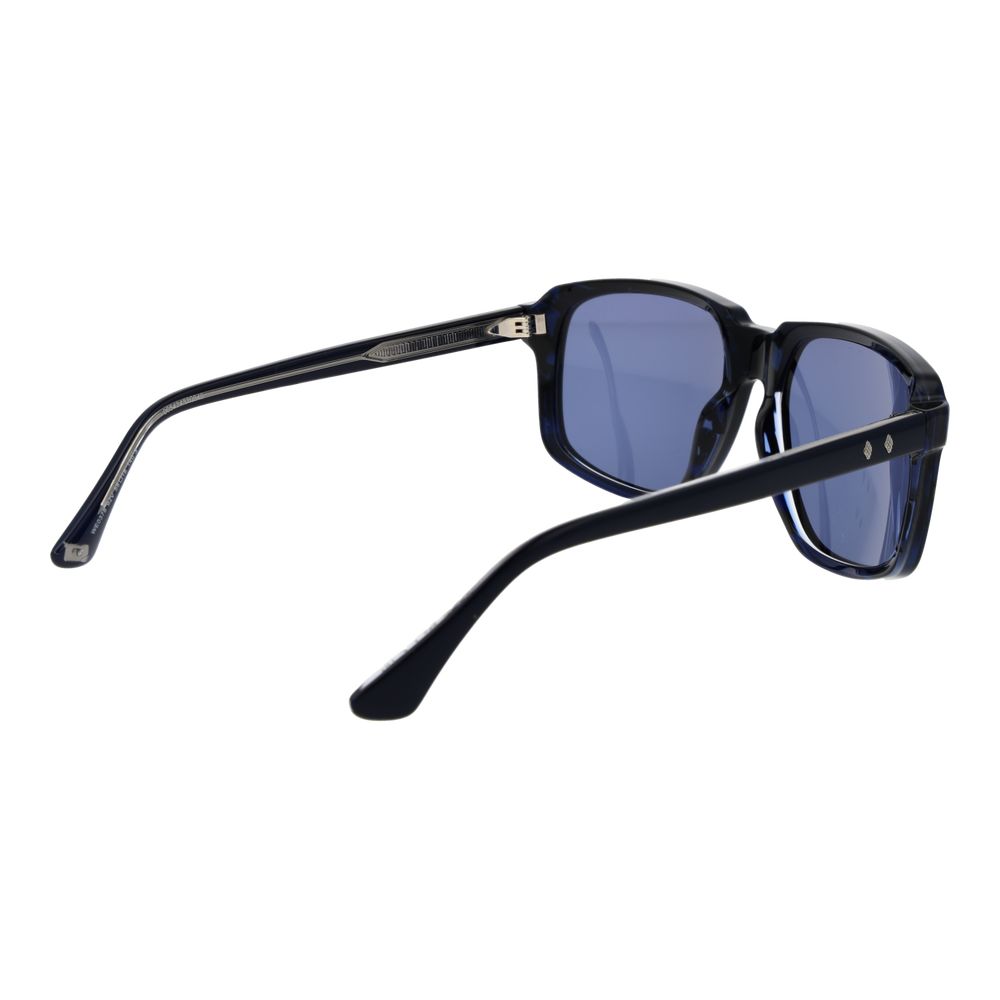 Web Blue Acetate Sunglasses - Image 3