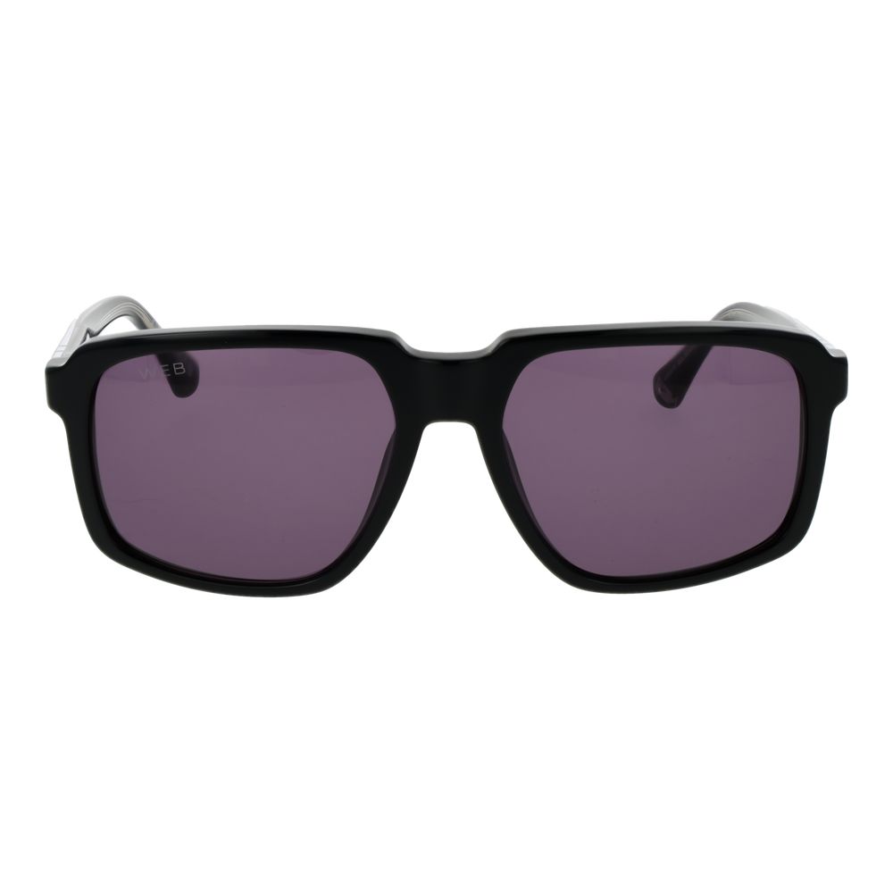 Web Black Acetate Sunglasses - Image 2