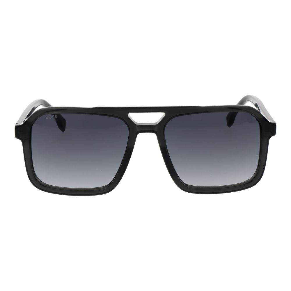 Hugo Boss Gray Acetate Sunglasses - Image 2