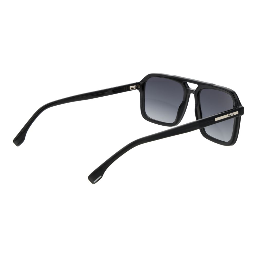 Hugo Boss Gray Acetate Sunglasses - Image 3
