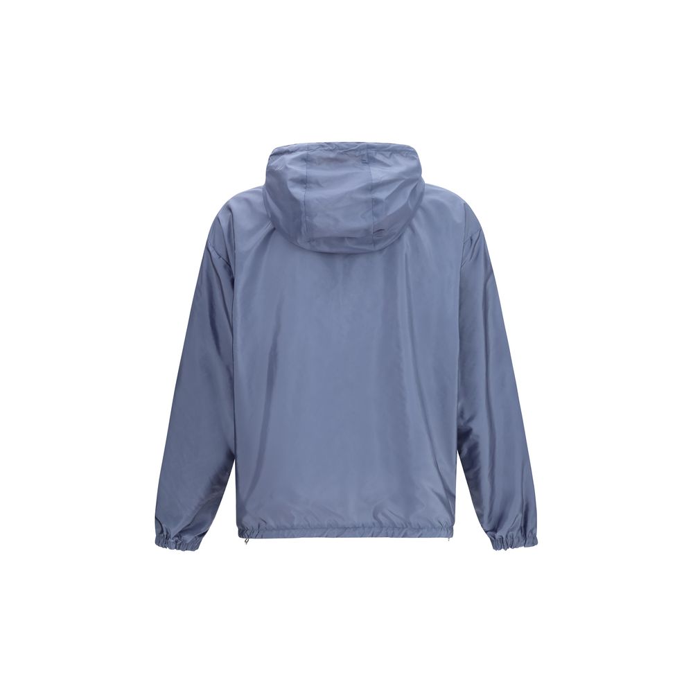 Prada Beige Recycled Polyamide Shell Jacket - Image 4