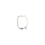 Alexander McQueen White Brass Bracelet