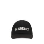 Burberry Black Cotton Cap (Baseball Hat)