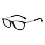 Emporio Armani Black Injected Glasses (Frames)