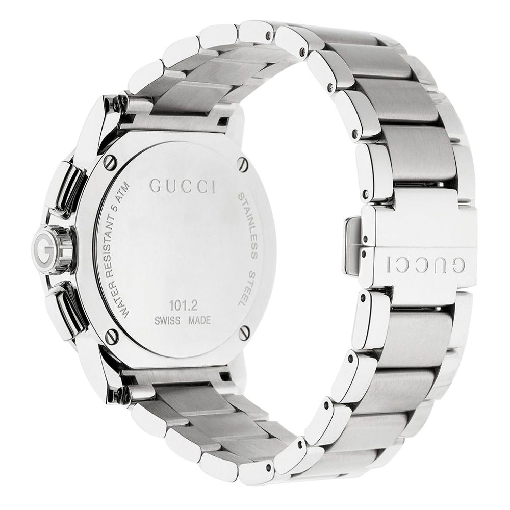 Gucci Gray Stainless Steel Dress Watch - Image 2