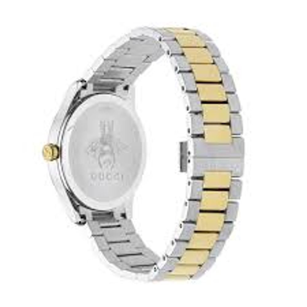 Gucci Silver Stainless Steel Dress Watch - Image 2