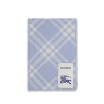 Burberry Blue Wool Oves Aries Scarf