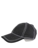 Dolce & Gabbana Men Black Cotton 6 Panel Baseball Capello Hat