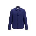 Brunello Cucinelli Blue Cashmere Full-Length Jacket