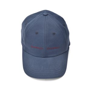 Brunello Cucinelli Blue Cotton Cap (Baseball Hat)