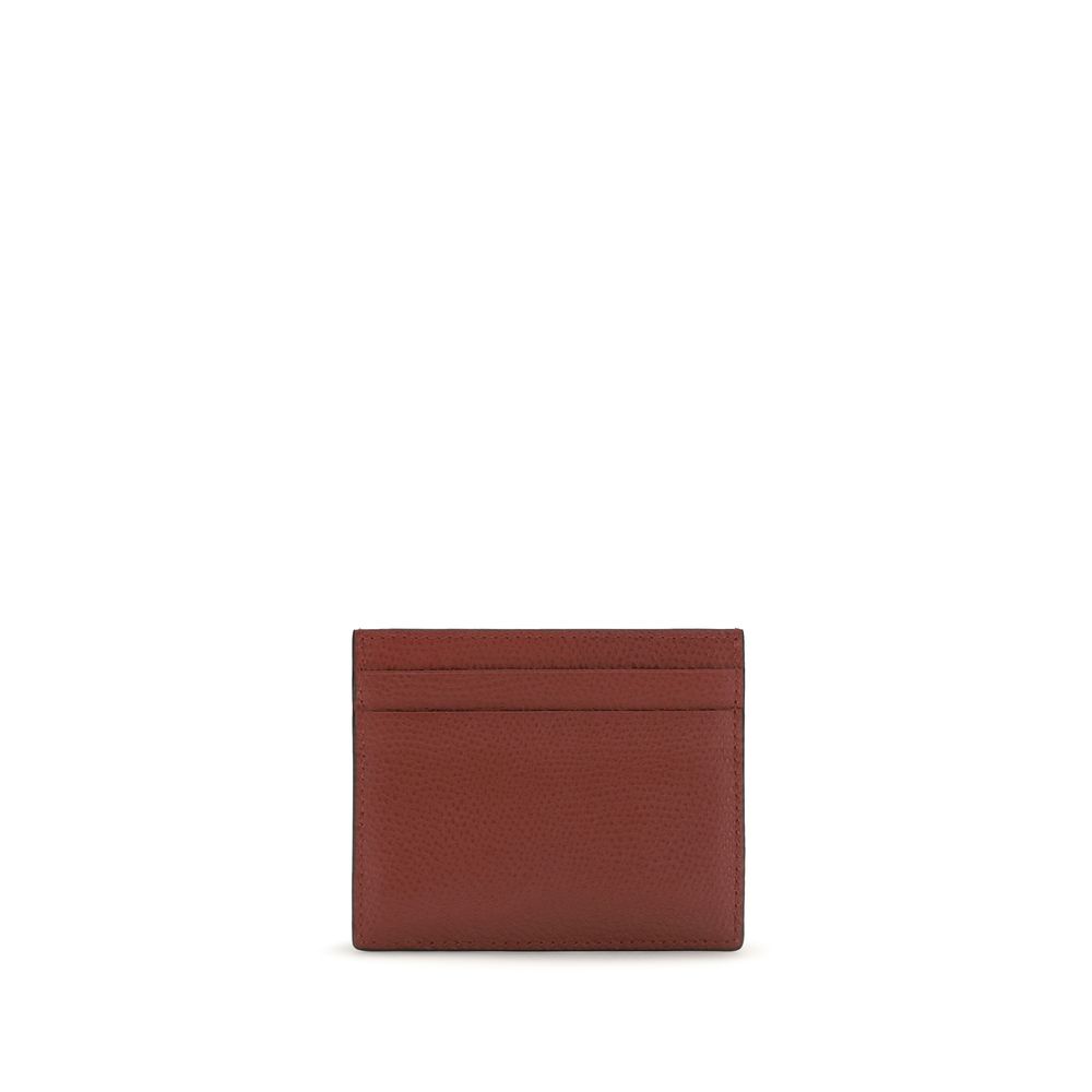 Valentino Garavani Bordeaux Calf Leather Bos Taurus Wallet - Image 2