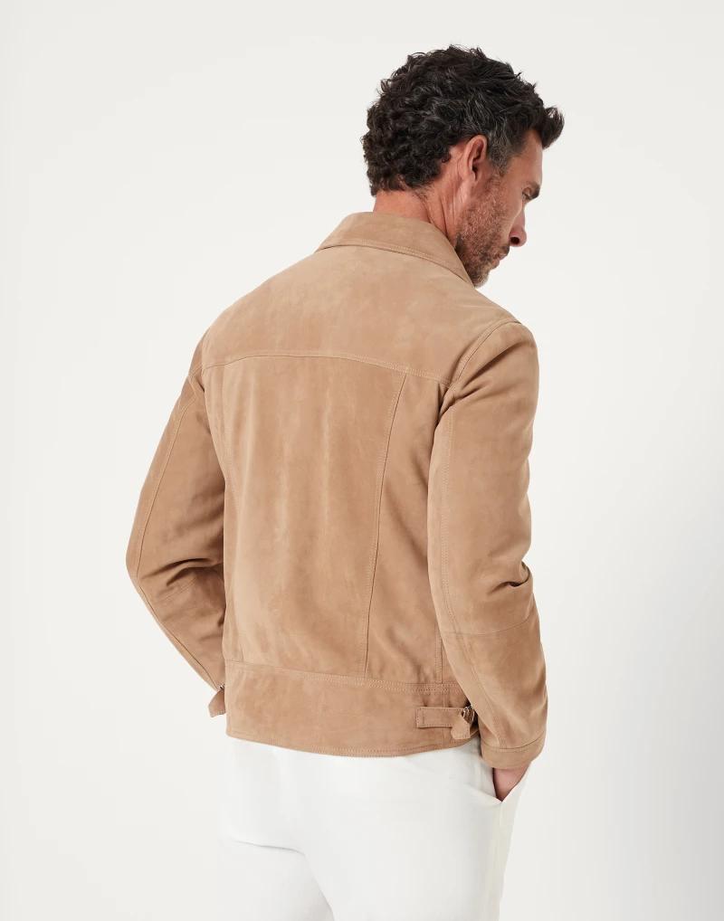 Brunello Cucinelli Bicolor Leather Leather Jacket - Image 2